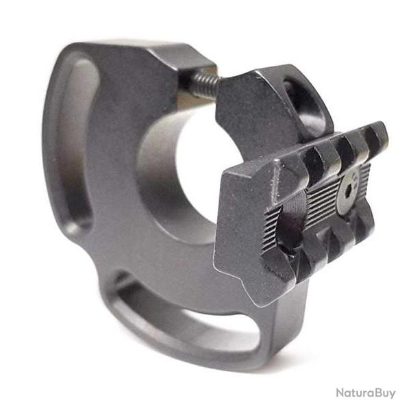 Montage rail picatinny et attache sangle pour tube de 1 pouce / Fusil  pompe