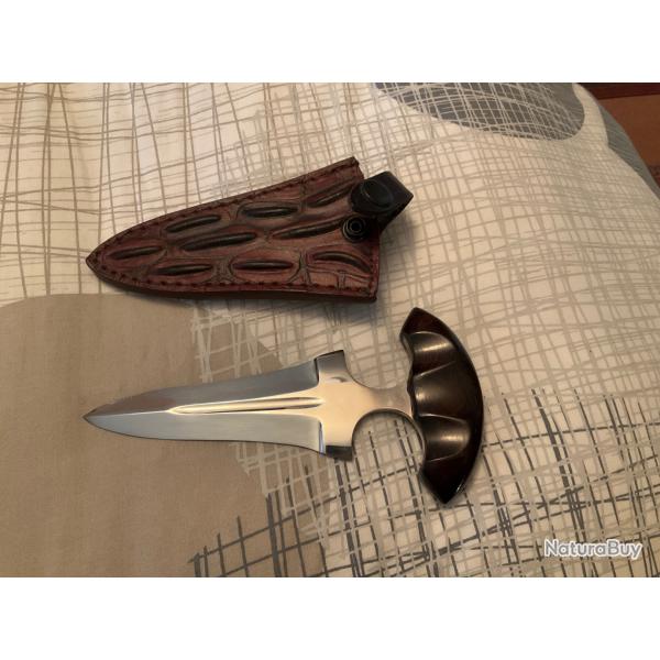 VEND COUTEAU PUSH DAGGER DOWN UNDER KNIVES.