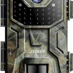Caméra de Chasse 2K 36MP HD avec 940nm IR LED No Glow Invisible Vision Nocturne Étanche IP65