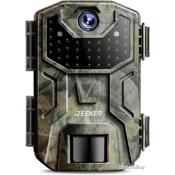 Camra de Chasse 2K 36MP HD avec 940nm IR LED No Glow Invisible Vision Nocturne tanche IP65