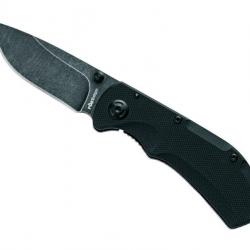 COUTEAU FOX EDGE POP SMOKE G10 NOIR BLACKWASH
