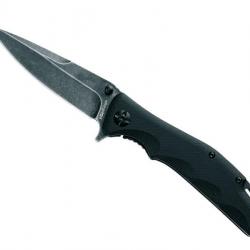 COUTEAU FOX EDGE MANDATORY FUN G10 NOIR BLACKWASH