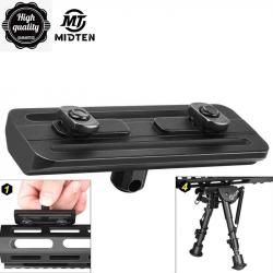 MidTen Fit M lok 6 9 adaptateur de garde-mains noir accessoire de fusil à profil bas