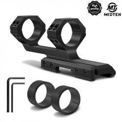 MidTen Cantilever Offset Dual Ring Scope Mount Dual Ring pour Picatinny  LIVRAISON GRATUITE !!!