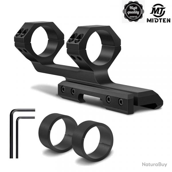 MidTen Cantilever Offset Dual Ring Scope Mount Dual Ring pour Picatinny  LIVRAISON GRATUITE !!!