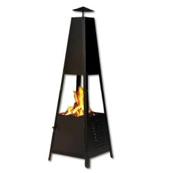 Brasero cheminée maya - 1m x30 cm - Livraison gratuite et rapide