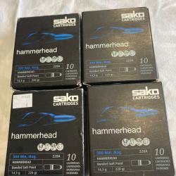 Balles SAKO HAMMERHEAD 14,3g-220 grains