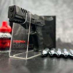 PACK PRÊT A TIRER PISTOLET WALTHER PDP COMPACT 4 CO2 CAL BB's / BLOWBACK OR
