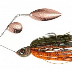 Leurre spinnerbait Illex Crusher Jr 10g magic pumpkin craw