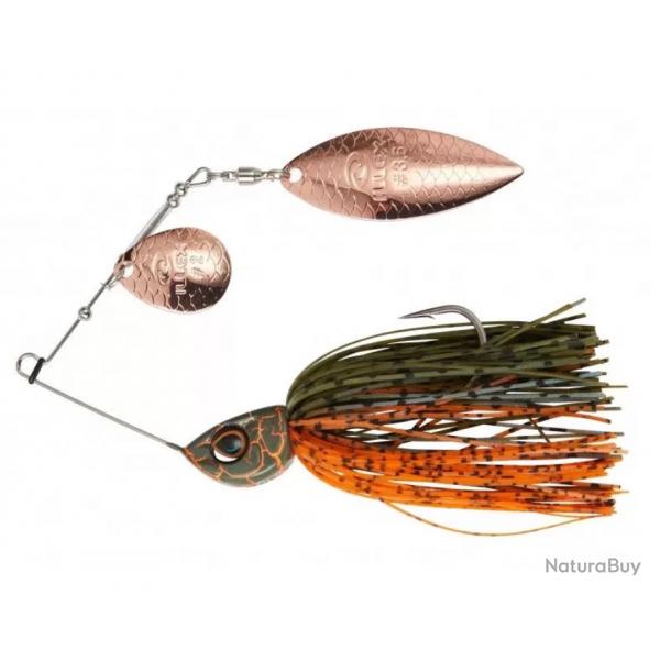 Leurre spinnerbait Illex Crusher Jr 10g magic pumpkin craw