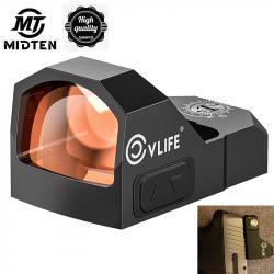 MidTen WolfCovert réticule Multiple point rouge vue RMR mouvement éveillé 2 MOA Dot