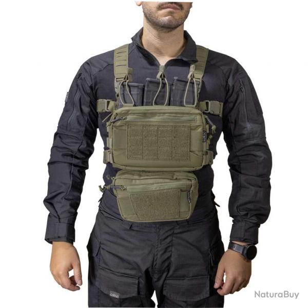 Chest Rig Flint MK1 Ranger Green- Corso Tactical