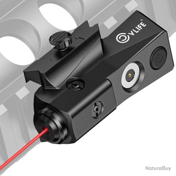 Rifle MidTen, vise Laser rouge vise tactique avec matriaux magntiques LIVRAISON GRATUITE !