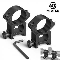 Supports de portée de chasse MidTen pour Picatinny 11mm 20mm  LIVRAISON GRATUITE !
