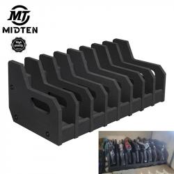 MIDTEN 6 fentes 8 fentes support de pistolet en mousse LIVRAISON GRATUITE !