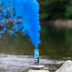 Fumigene Goupille 1 minute Bleu - Duke