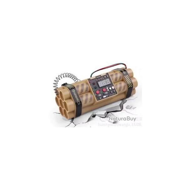 Mini Bombe TNT Electronique + Timer + Fume -Tan - DUKE