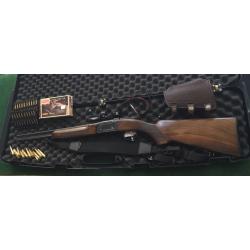 Pack express Verney Carron Sagittaire one 8x57JRS+Point rouge Microdot+busc cuir+balles+mallette...