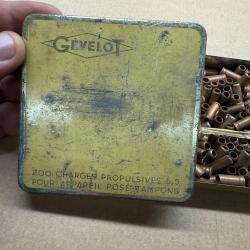 1 boîte de 158 cartouches 5.5 mm charge propulsive blanche  Gevelot