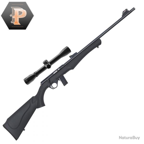 Wahoo ! Carabine Rossi 8122 Synthtique Cal.22LR + Lunette 4x32
