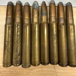 LOT DE 8 BALLES  CALIBRE 9.3 x 62