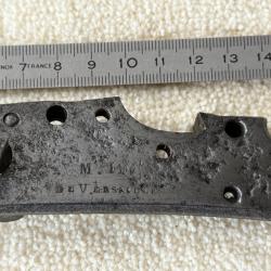 MÉCANIME DE PLATINE  DE FUSIL  A SILEX  MODÈLE  1777   AN IX   ORIGINAL  19 ÈME.  N°1