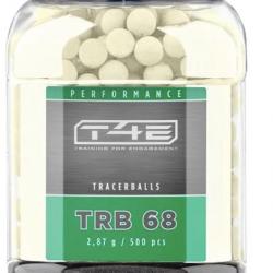 BILLES FLUORESCENTES CAL 68 X500 - PERFORMANCE TRB 68