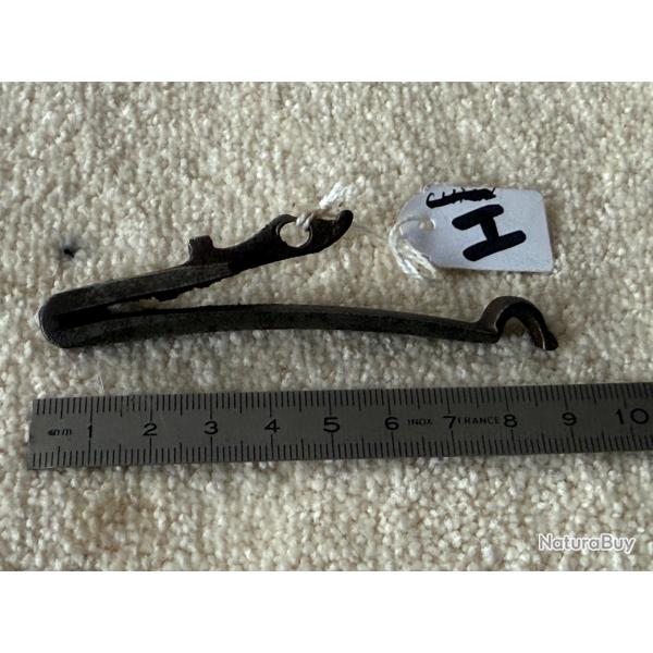 GRAND RESSORT  DE PLATINE  DE FUSIL  A SILEX  MODLE  1777   AN IX   ORIGINAL  19 ME.  N1