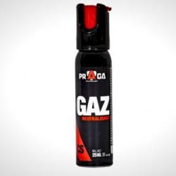 opédef! Bombe de défense PRAGA en gaz cs 25ml par 3