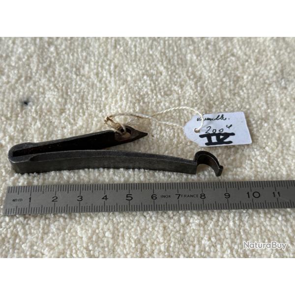 GRAND RESSORT  DE PLATINE  DE FUSIL  A SILEX  MODLE  1777   AN IX   ORIGINAL  19 ME.  N4