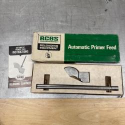 RCBS AUTOMATIC PRIMER FEED NEUF EN BOITE