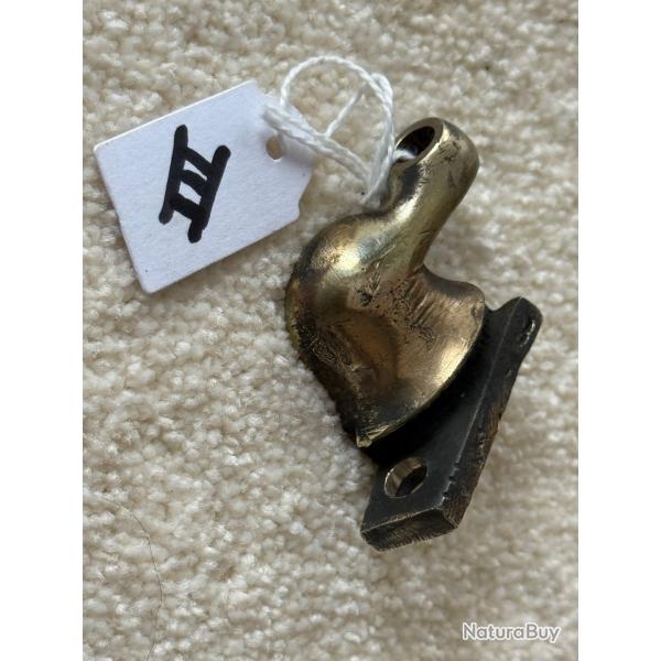 BASSINET POUR PLATINE   DE FUSIL  A SILEX  MODLE  1777   AN IX   ORIGINAL  19 ME. N 3