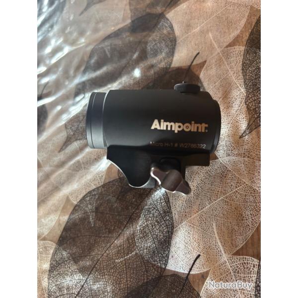 Aimpoint micro H1 montage blaser