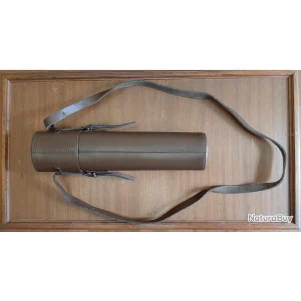 Etui cuir porte lunette 27cm