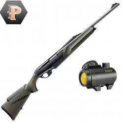 Wahoo ! Carabine Semi Auto Benelli Argo E Comfort vert Cal.300 WM + Point rouge Bushnell TRS25 3MOA