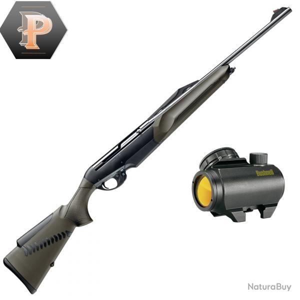 Wahoo ! Carabine Semi Auto Benelli Argo E Comfort vert Cal.300 WM + Point rouge Bushnell TRS25 3MOA