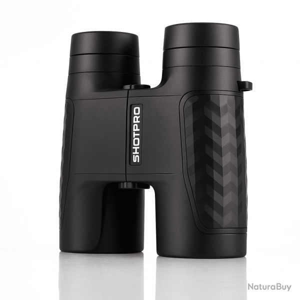 Jumelles SHOTPRO Vista - Optique fixe 8x32 / 10x42 pour chasse et observation - 10x42