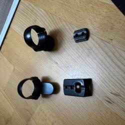 Montage recknagel à collier 30mm avec embase pour steyr mannlicher model M
