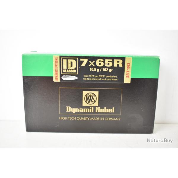 Desto 25! 1 Boite de balles RWS  ID calibre 7x65R