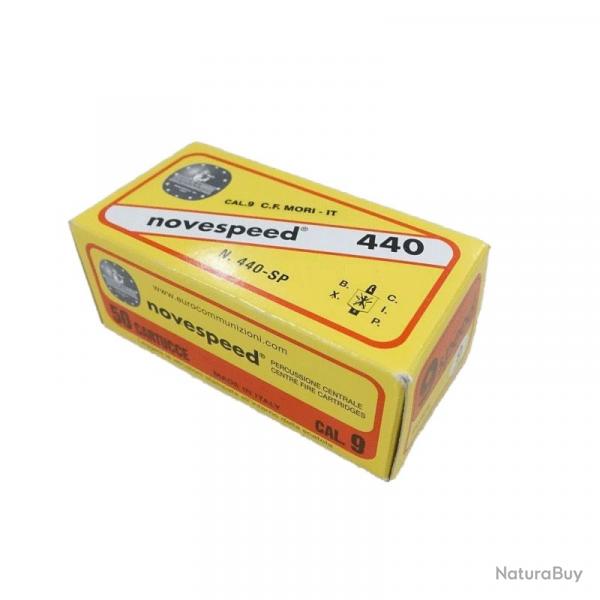 Cartouche Eurocomm Novespeed percussion centrale cal.9mm plomb 9