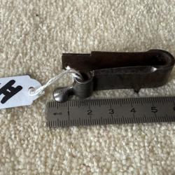 RESSORT DE BATTERIE  POUR  FUSIL  A SILEX    MODÈLE  1777   AN IX   ORIGINAL  19 ÈME. N° 2