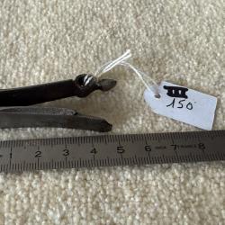 RESSORT DE BATTERIE  POUR  FUSIL  A SILEX    MODÈLE  1777   AN IX   ORIGINAL  19 ÈME. N° 3