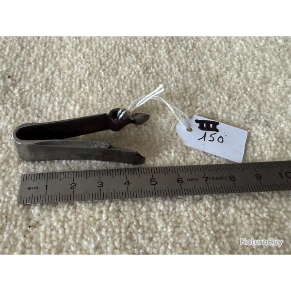 RESSORT DE BATTERIE  POUR  FUSIL  A SILEX    MODLE  1777   AN IX   ORIGINAL  19 ME. N 3