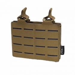 DOUBLE PORTE CHARGEUR M4/5.56 DAGGER MK1 LASERCUT CORSO TACTICAL Coyote