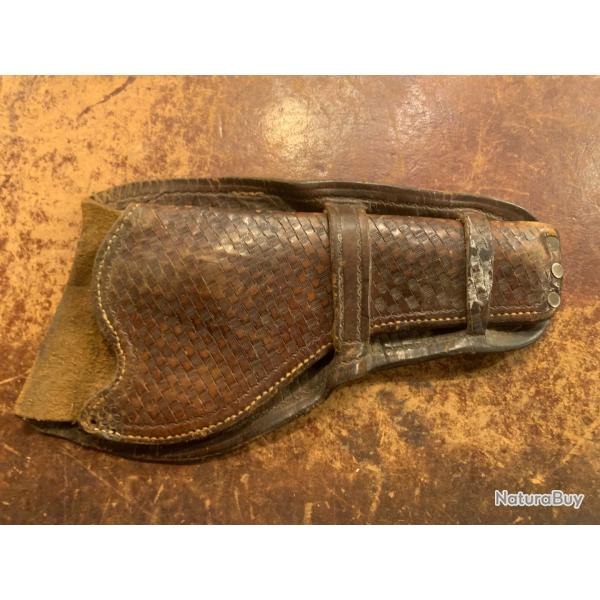 Holster annes 1880-1920 pour revolver Smith & Wesson n3
