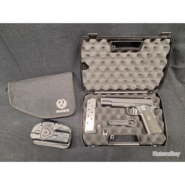 Pistolet Ruger SR1911 Tactical Deluxe, Cal. 45 ACP - 1 sans prix de rserve !!