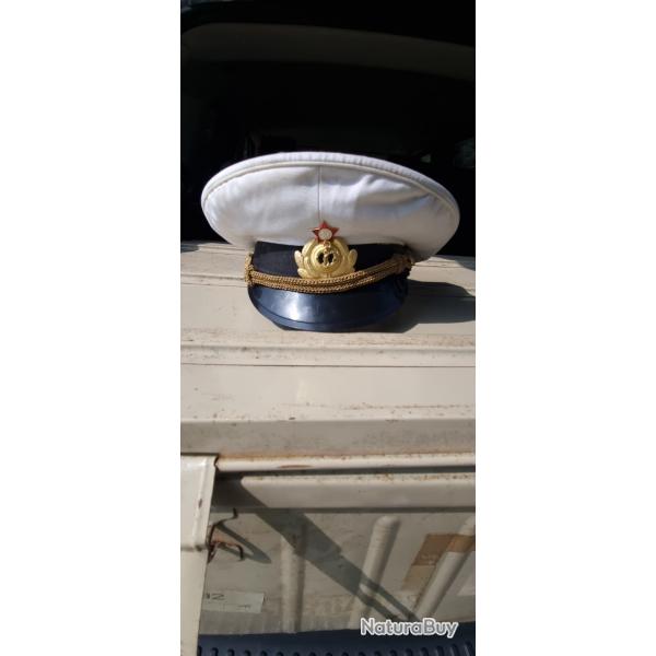 Casquette d'officier de marine URSS