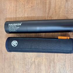 Silencieux Hausken JD224 Lite avec bague en M18  - Comme neuf
