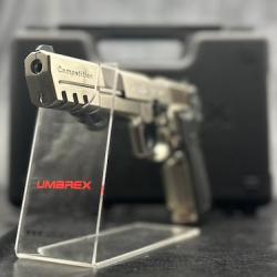 PISTOLET WALTHER CP88 COMPETITION 5.6'' NICKEL WALTHER CO2 CAL 4.5MM