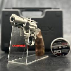 PACK PRÊT A TIRER REVOLVER COLT DETECTIVE SPECIAL CAL 9MM RK - NICKEL/WOOD